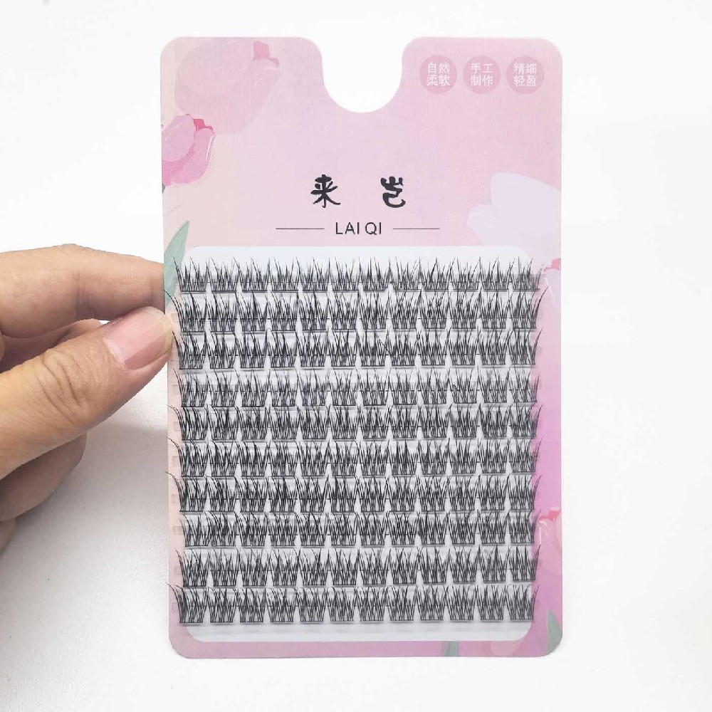 Fish tail false eyelashes